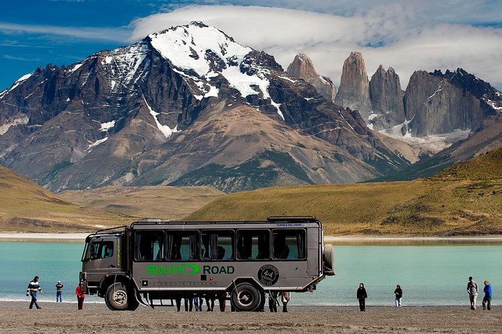 Torres Del Paine heldags terrängbil 4x4 från El Calafate