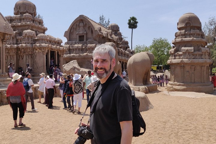 Privat Kanchipuram & Mahabalipuram dagstur från Chennai