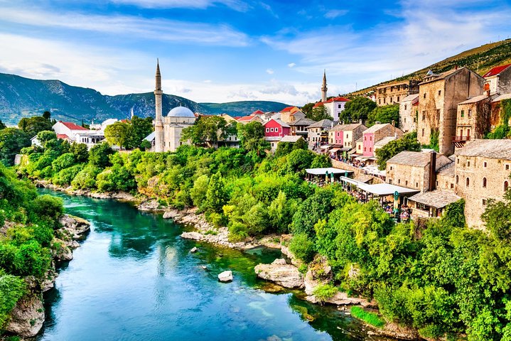 Kravice Vandfald, Mostar og Pocitelj Dagstur fra Dubrovnik