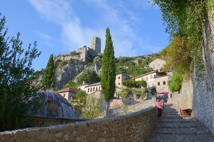 Kravice Vandfald, Mostar og Pocitelj Dagstur fra Dubrovnik