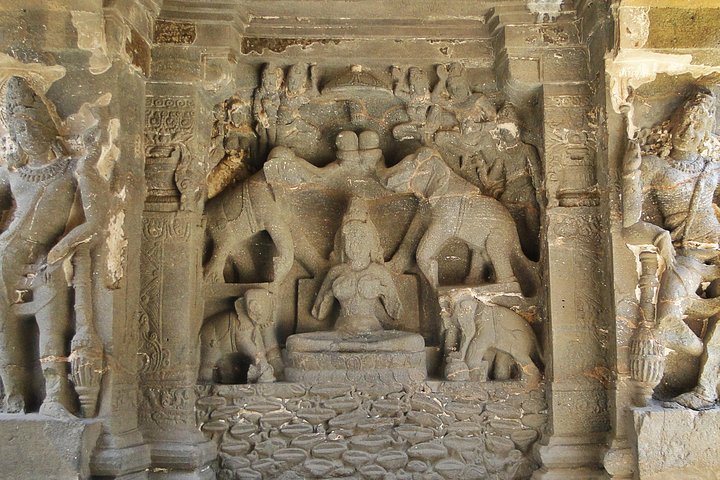 Circuit combiné Ajanta & Ellora en une journée au départ d'Aurangabad