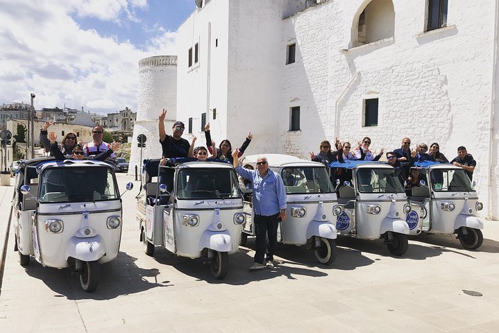 Privérondleiding door het middeleeuwse dorp Ostuni door Tuk Tuk