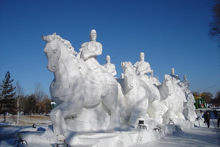 Servicio privado de traslado de día completo a Harbin Atracciones principales de invierno