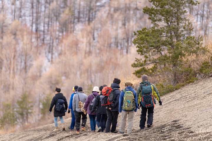 Trekking på Mt. Asama med flott utsikt