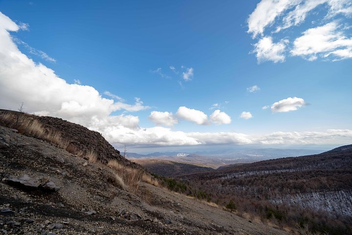 Trekking på Mt. Asama med flott utsikt