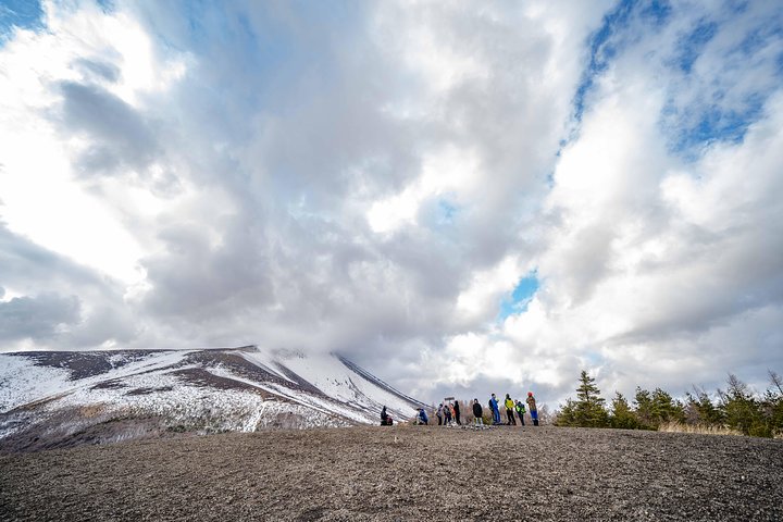 Trekking på Mt. Asama med flott utsikt