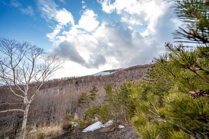 Trekking på Mt. Asama med flott utsikt
