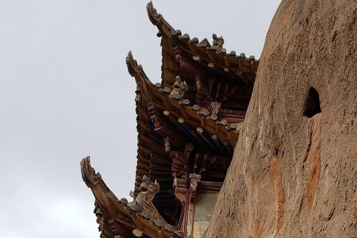 Excursión privada de un día: grutas del templo de los cascos de caballos y la forma de relieve de Zhangye Danxia