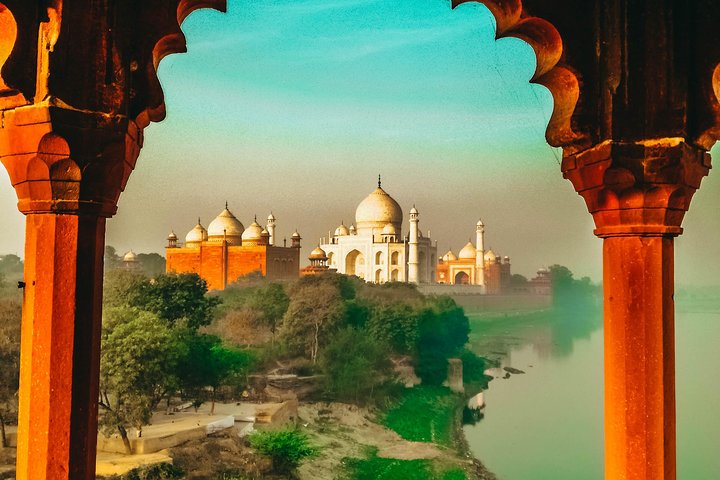 Excursion privée d'une journée au Taj Mahal et Agra au départ de Bangalore en vol