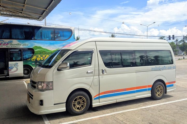 Hat Yai flyplass til Koh Lipe av Minivan og Satun Pakbara Speed Boat