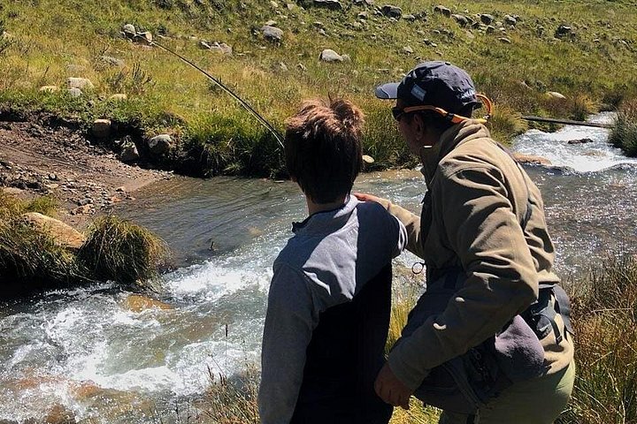 Fly Fishing on Private Andean River Including Barbecue Lunch