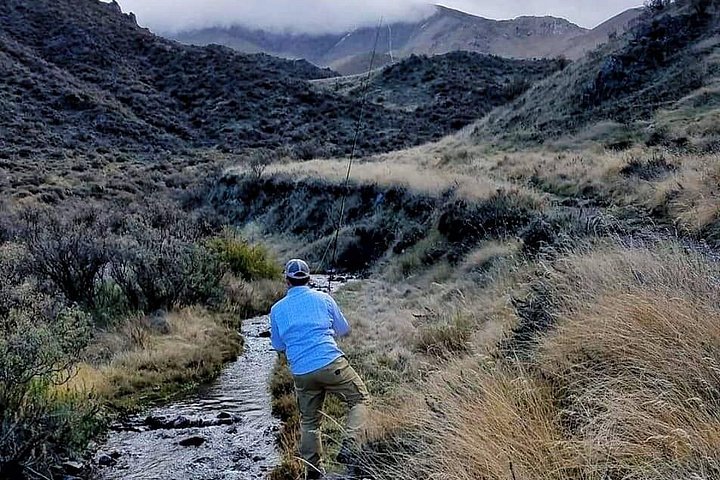 Fly Fishing on Private Andean River Including Barbecue Lunch