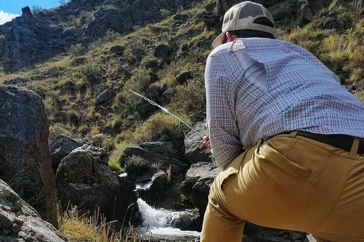 Fly Fishing on Private Andean River Including Barbecue Lunch