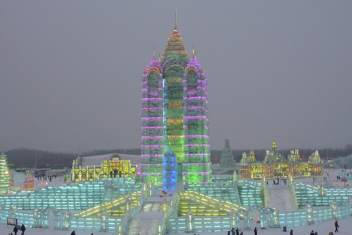 Servicio privado de traslado de día completo a Harbin Atracciones principales de invierno