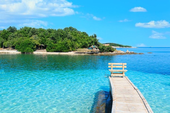 Vanuit Sarande: rondleiding door Blue Eye, Butrint, Ksamil & Lekuresi Castle