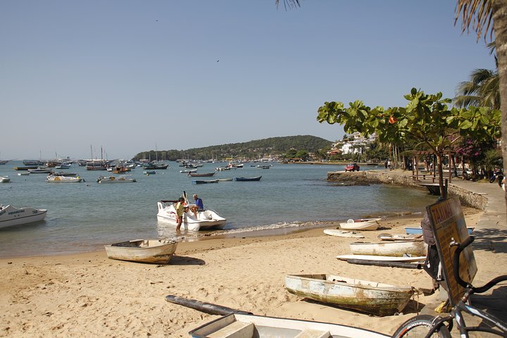 Búzios Hele dagen: Båt- og vogntur med lunsj fra Cabo Frio
