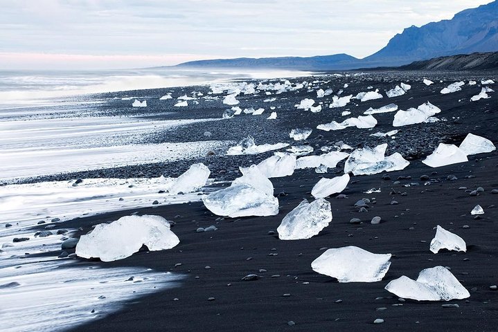 Jökulsárlón Glacier Lagoon, Diamond Beach och hemliga glaciärer (från Djúpivogur)