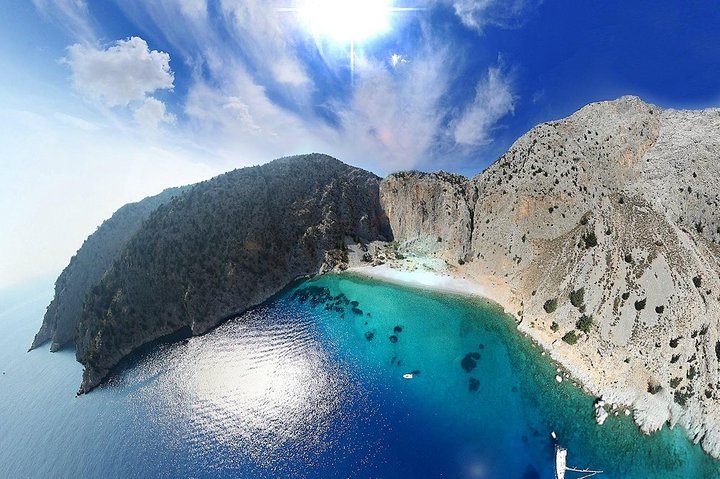 Boat Trip to Symi Island with Swimming Stop at St George Bay