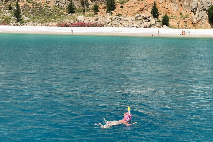 Boat Trip to Symi Island with Swimming Stop at St George Bay