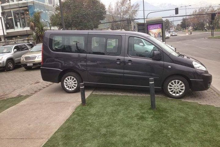 Privat overføring fra Valparaiso Hotel eller havn til Santiago flyplass eller hotell