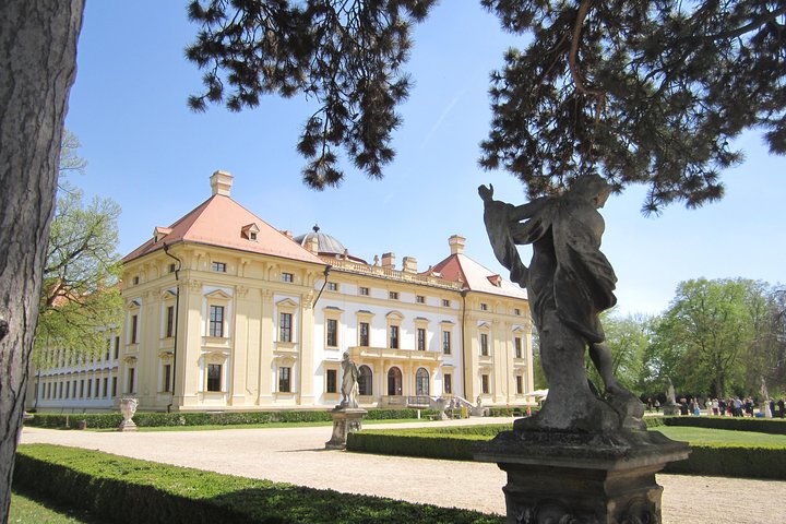 Viaggio al campo di battaglia di Austerlitz vicino a BRNO nella Repubblica Ceca