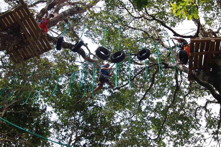 High Ropes Tour på Adventure Park fra San Jose