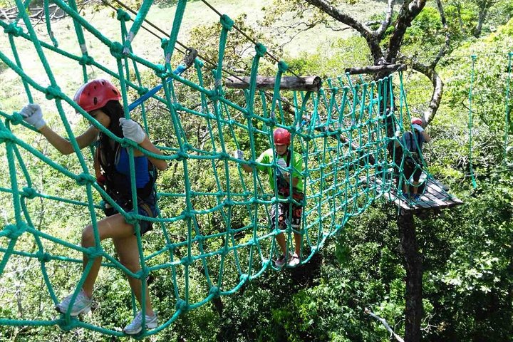 High Ropes Tour på Adventure Park fra San Jose