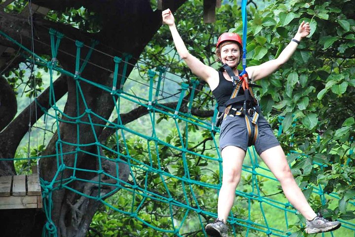 High Ropes Tour på Adventure Park fra San Jose
