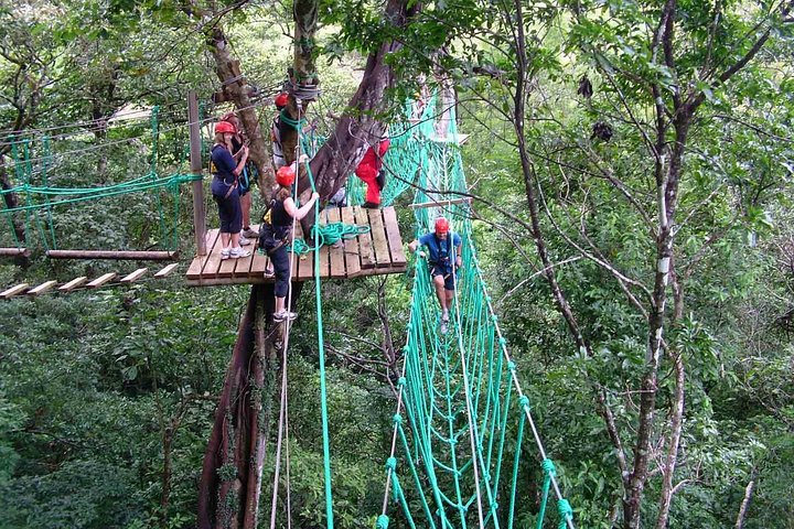 High Ropes Tour på Adventure Park fra San Jose