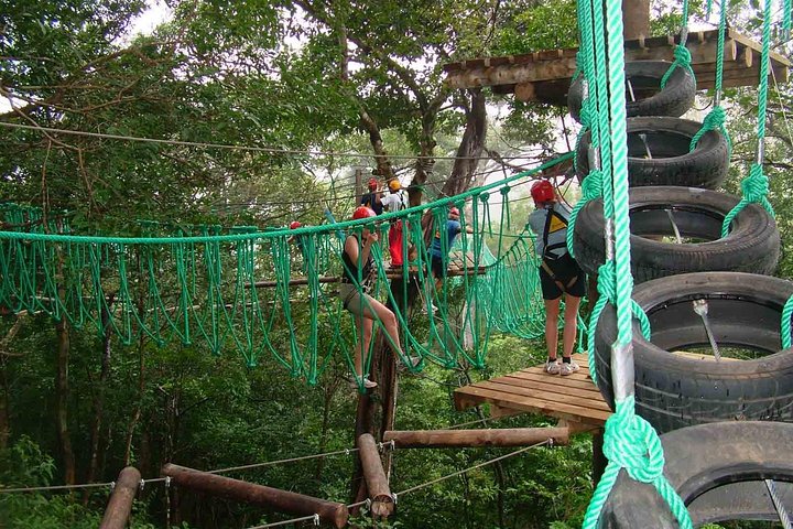 High Ropes Tour på Adventure Park fra San Jose