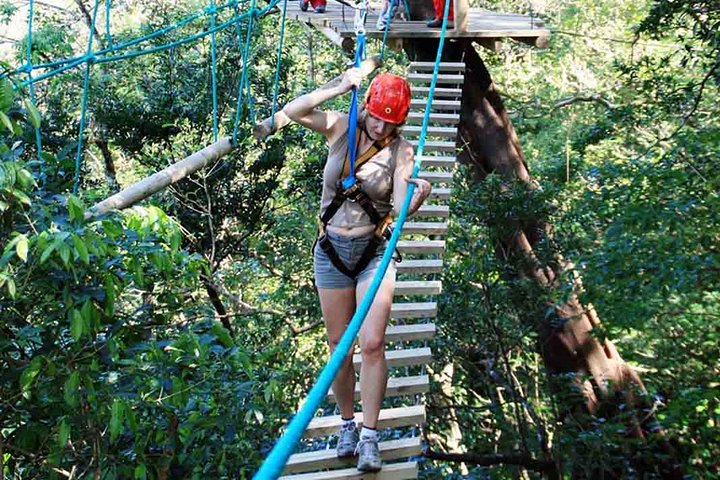 High Ropes Tour på Adventure Park fra San Jose