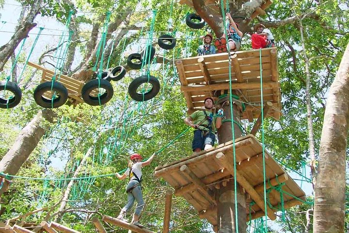 High Ropes Tour på Adventure Park fra San Jose