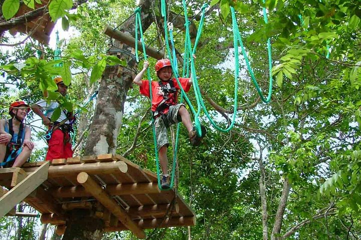 High Ropes Tour på Adventure Park fra San Jose