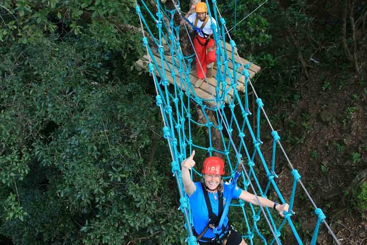 High Ropes Tour på Adventure Park fra San Jose