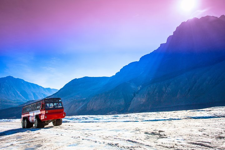 Columbia Icefield Tour med Glacier Skywalk fra Jasper