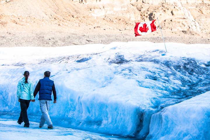 Columbia Icefield Tour med Glacier Skywalk fra Jasper