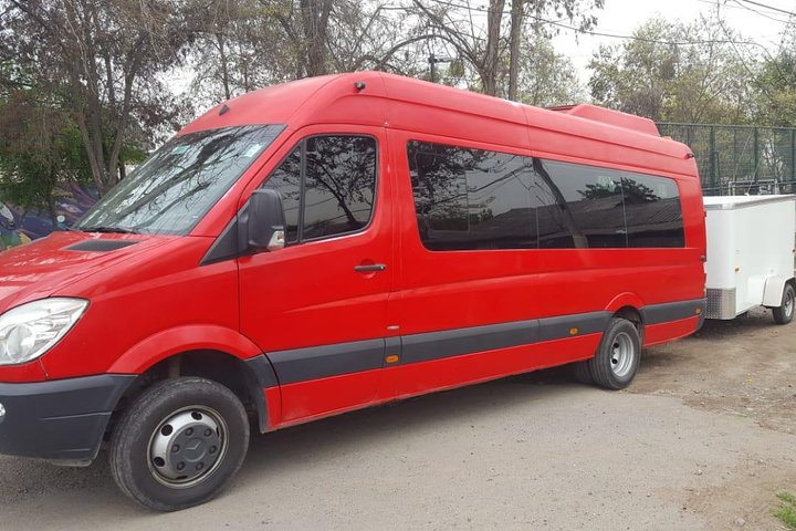 Privat overføring fra Valparaiso Hotel eller havn til Santiago flyplass eller hotell