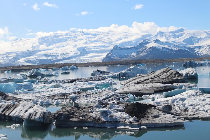 Jökulsárlón Glacier Lagoon, Diamond Beach och hemliga glaciärer (från Djúpivogur)