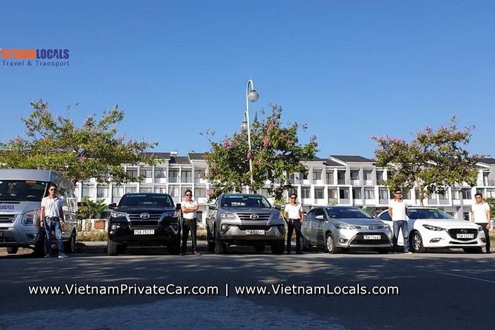 Dall'aeroporto di Dong Hoi a Phong Nha in auto privata o via Versa