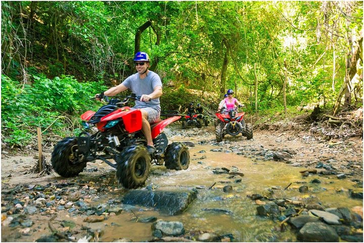 Roatan Zipline, ATV Buggy Ride + Sloths & Exclusive Beach Access