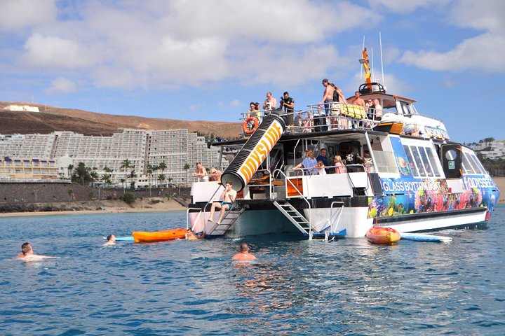 Odyssee 3: O passeio de barco com fundo de vidro em Fuerteventura