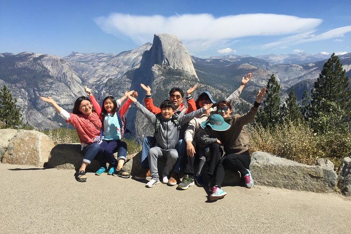 Yosemite och Glacier Point Tour från San Francisco vid Amtrak