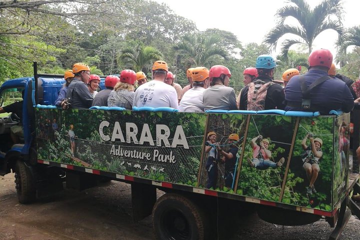 Puntarenas Zipline & River Boat Tours. Puntarenas Landausflug