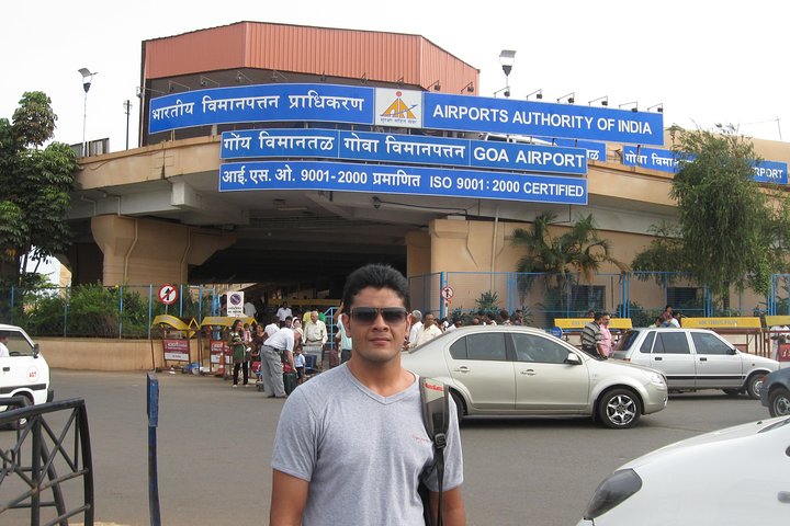Traslado aeropuerto de Goa a hotel sin problemas con coche privado