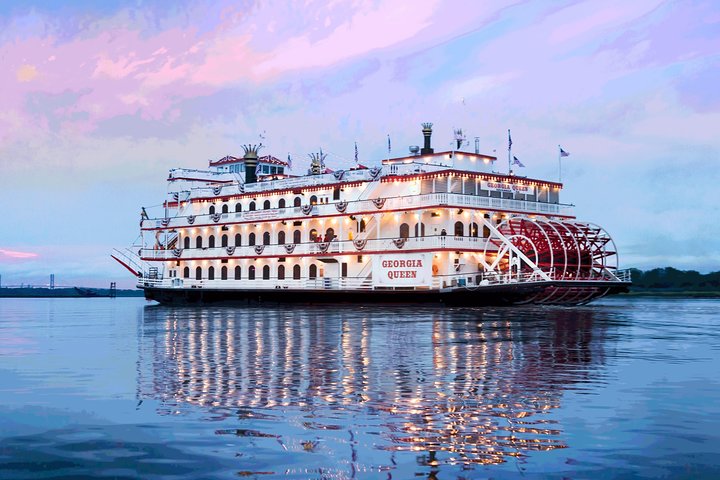 Savannah Land & Sea Combo: City Sightseeing Trolley Tour med Riverboat Cruise