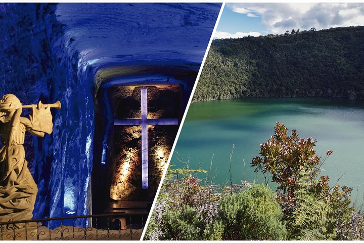 Cathédrale de sel de Zipaquirá et lac Guatavita : billets inclus