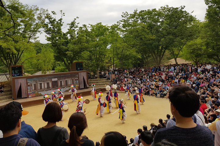 Everland Theme Park & Korean Folk Village tour (privat gruppe)