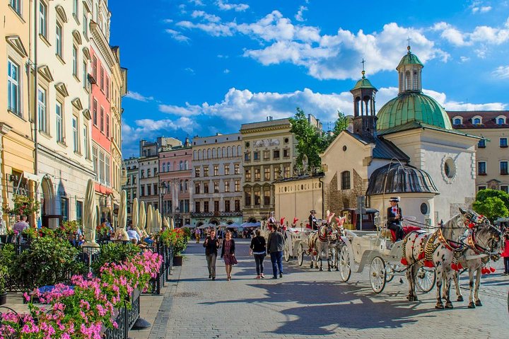 Krakow og Auschwitz Small Group Tour fra Lodz med frokost