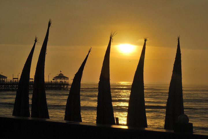 Trujillo en un jour: Temples Chan Chan, Huanchaco, Soleil et Lune