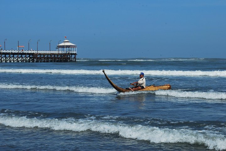 Trujillo en un jour: Temples Chan Chan, Huanchaco, Soleil et Lune